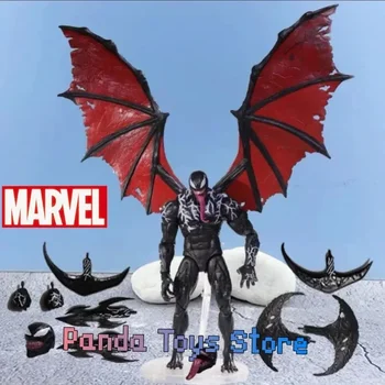 Подлинная фигурка Marvel Legends Venom Carnage Cletus Kasady Mafex 088 Venom с суставами крыльев Подвижная фигура Игрушка Украшение Кукла